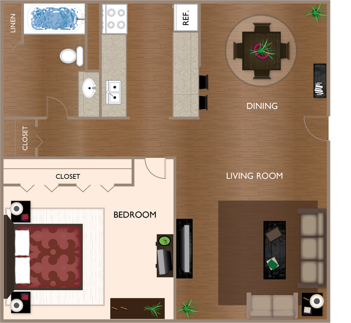 The Iron Floor Plan Image